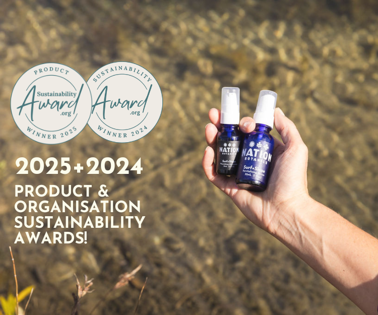 Nation Botanics Wins 2025 Sustainability Award | Transparent, Traceable Skincare